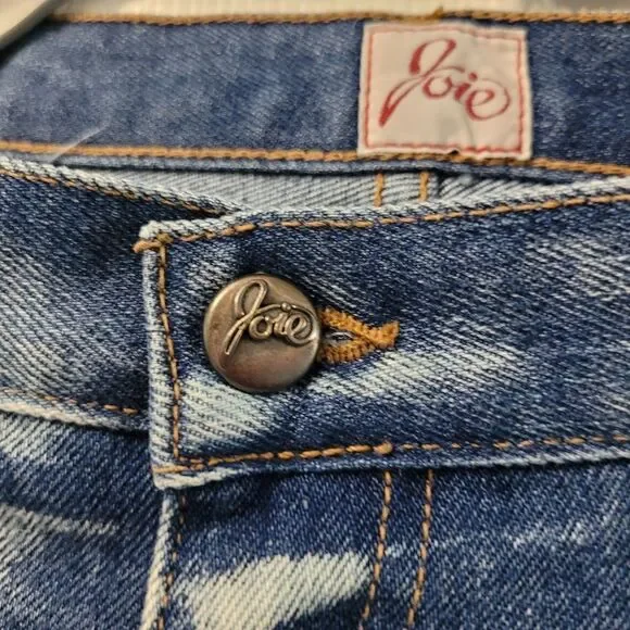 Joie jeans Nwt Acid wash blue jeans Straight Leg size 29 5 pockets jeans - Picture 6 of 7